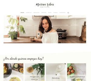 Diseño web y branding Marina ribas